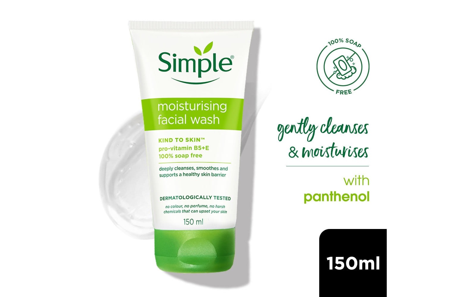 Simple Kind To Skin Moisturising Facial Wash